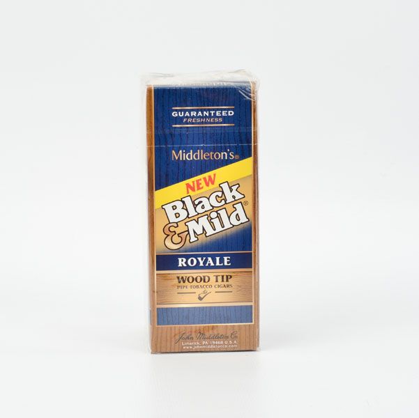 Black & Mild Wood Tip Royale Cigars