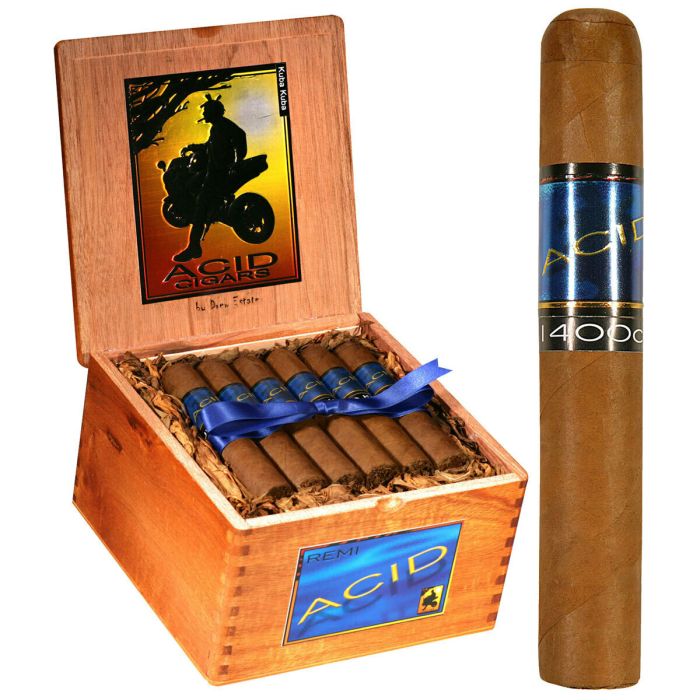 Acid Blue 1400CC Cigars Box Of 18