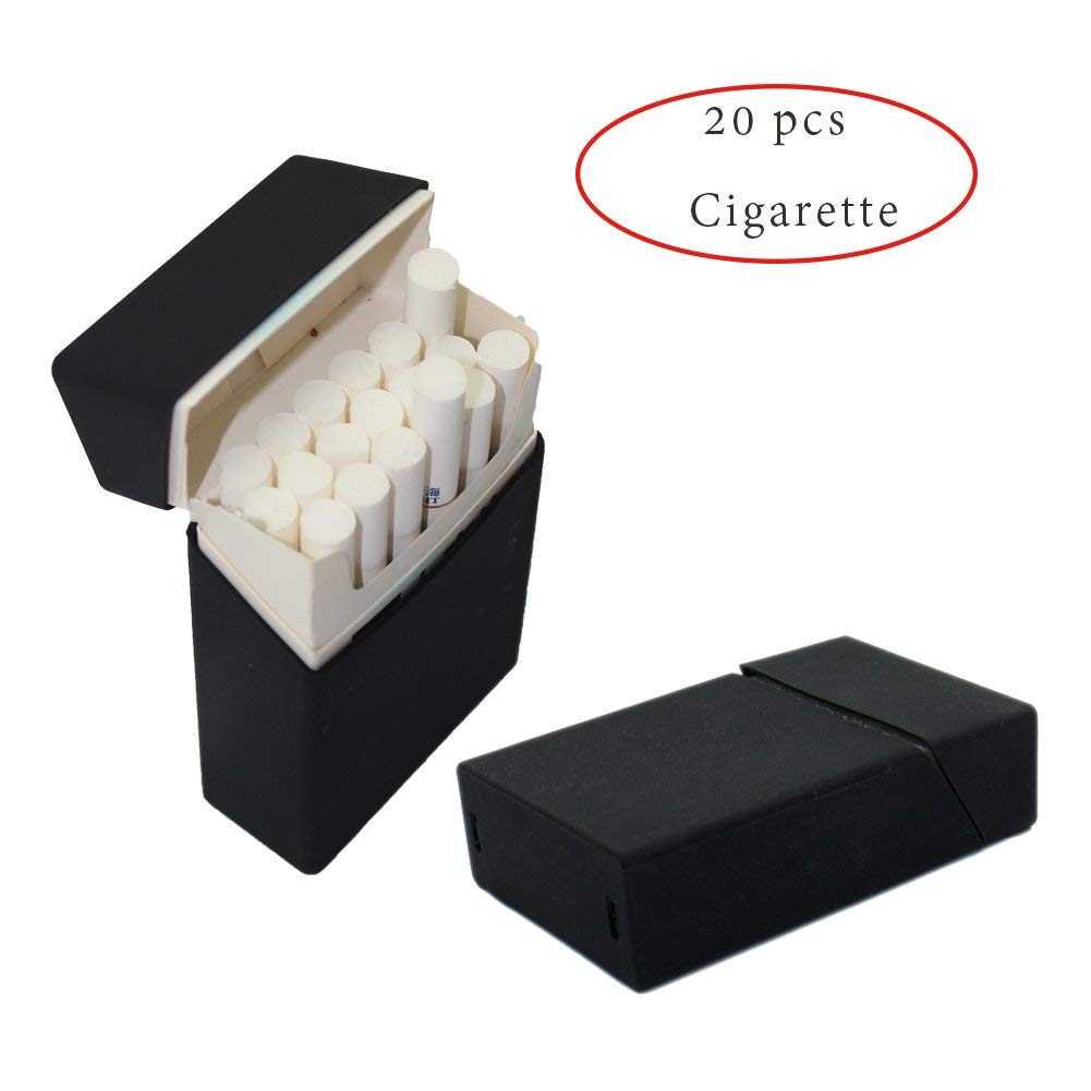 Silicone Cigarette Case, Black, 20 Cigarettes