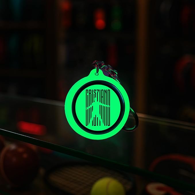 Glow in the Dark Football Keychain – Soccer Fan Accessory for Men