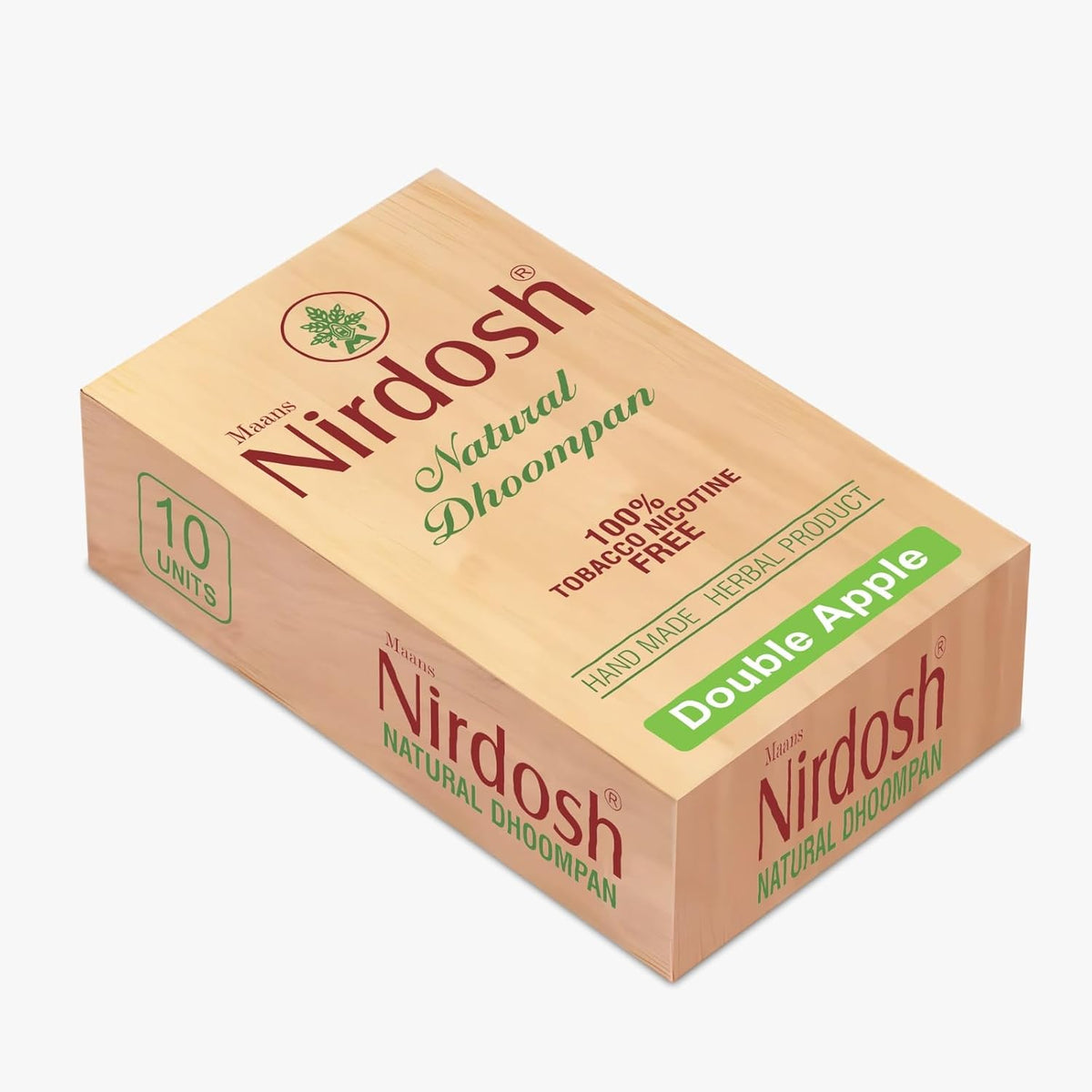 Nirdosh Herbal Sticks, Double Apple, 10 Sticks