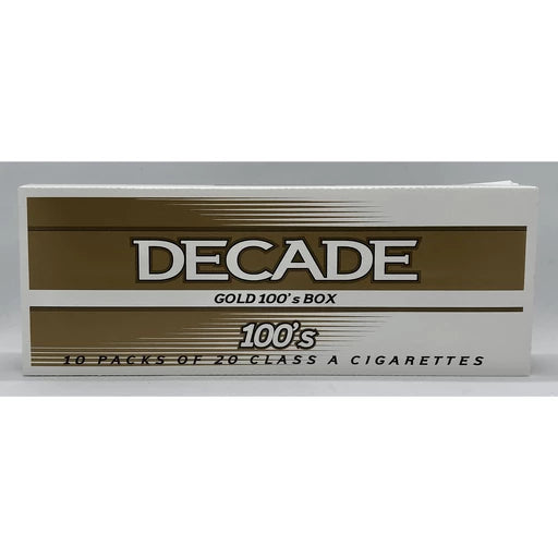 Decade gold 100 box