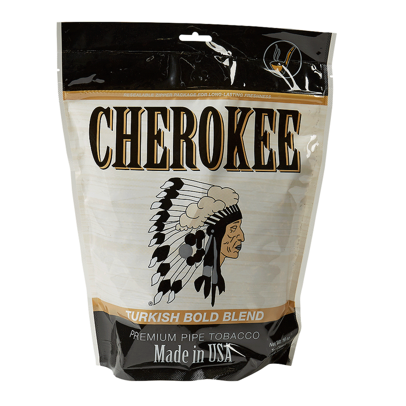 Cherokee 16oz Black Pipe Tobacco