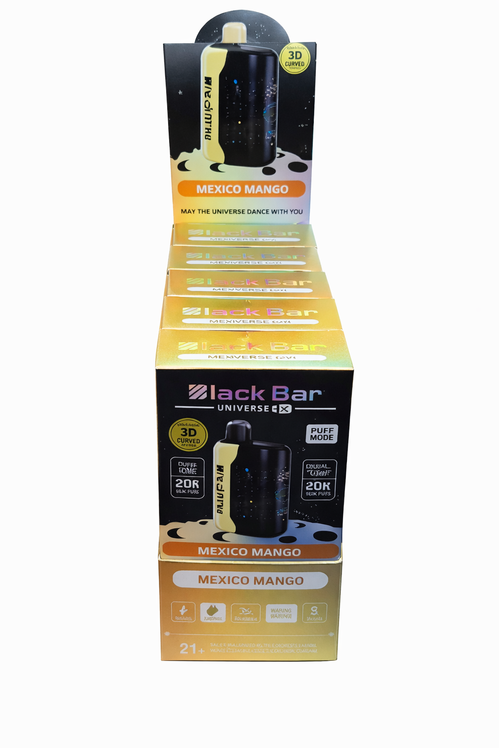 Black bar disposable vapes Mexico mango