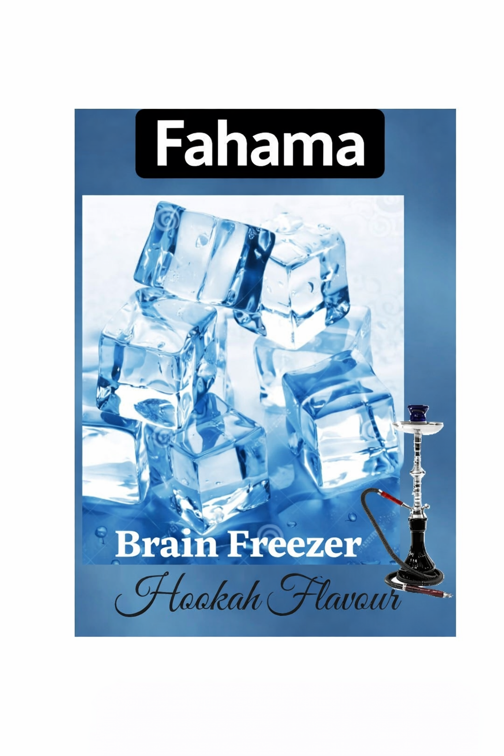 Fahama Non - Nicotine Hookah Flavor Ice Brain Freezer
