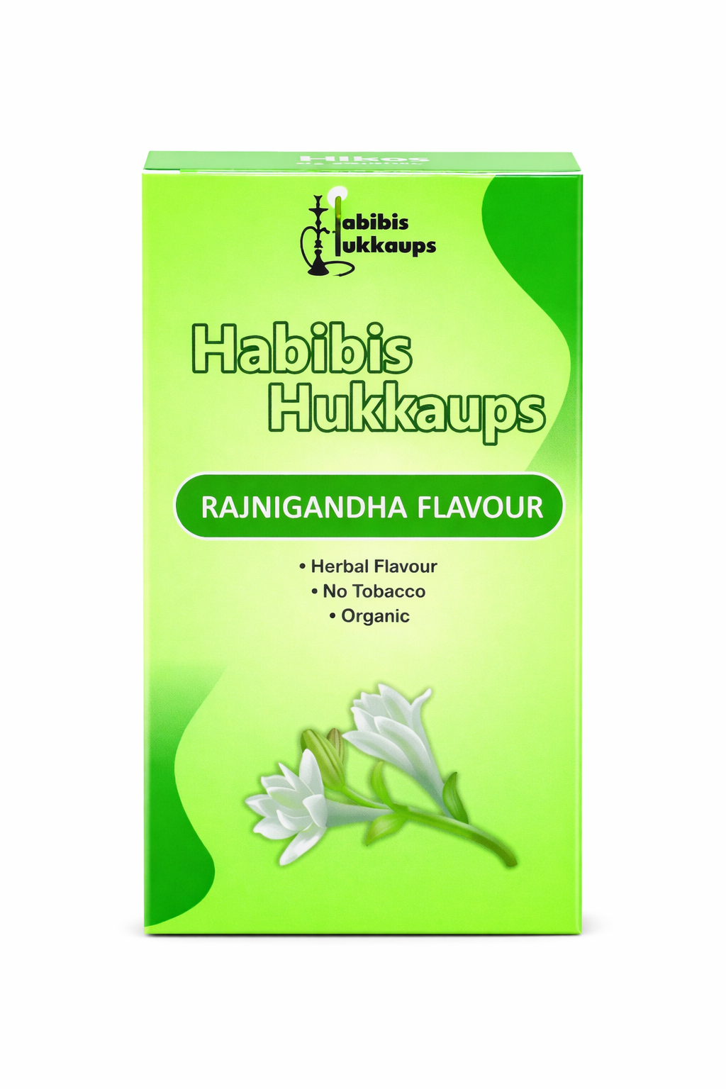 Habibis Hukkaups Rajnigandha Non - Nicotine Hookah Flavor