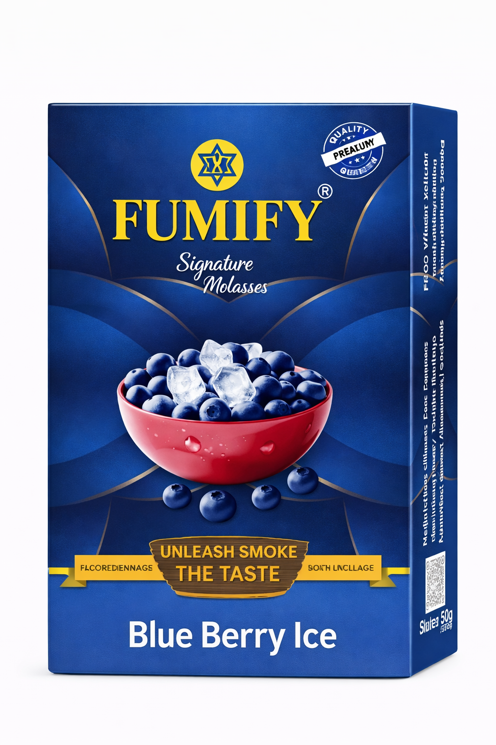 Fumify Blue Berry Ice Nicotine Free Hookah Flavor