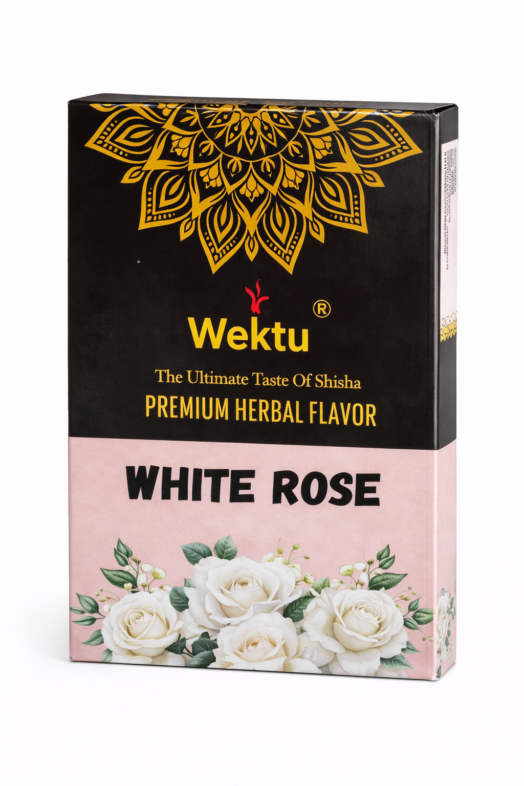 Wektu Herbal Hookah Flavor Nicotine Free White Rose