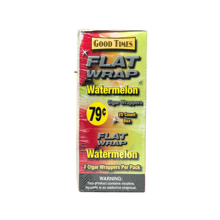 Good Times Watermelon Flat Wraps