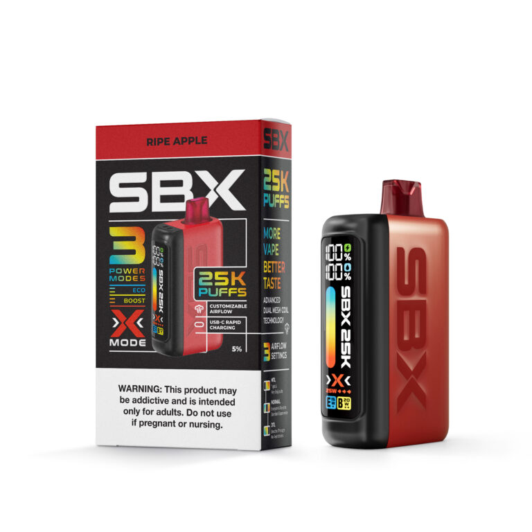 SBX disposable vapes Ripe Apple