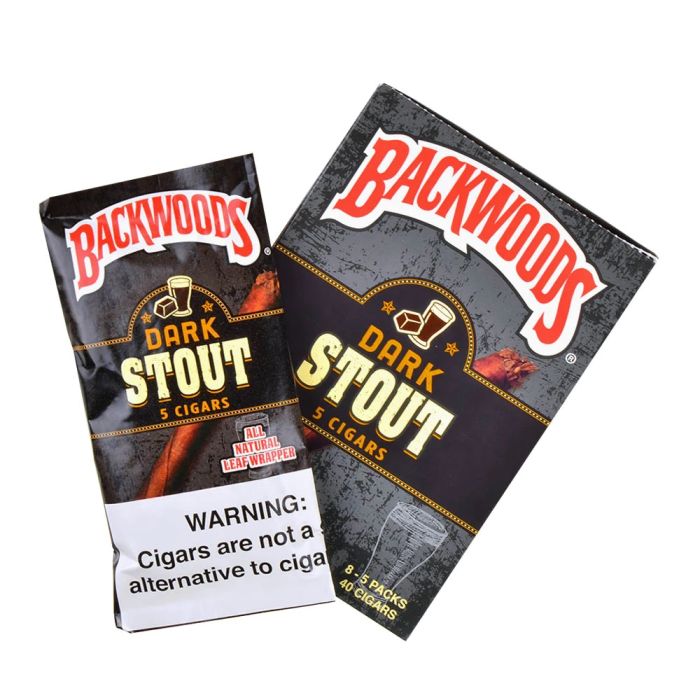 Backwoods Dark Stout Cigarillos 40CT