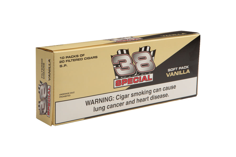 38 Special Vanilla Cigars | Smooth Vanilla Flavor | For Adult Tobacco Customers Only