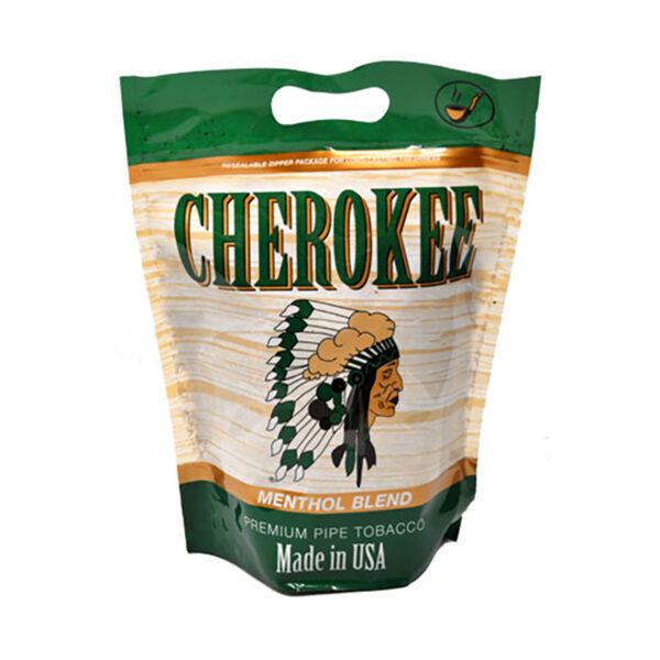 Cherokee 8oz menthol pipe tobacco