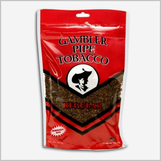 Gambler Pipe Tobacco Regular 16 Oz