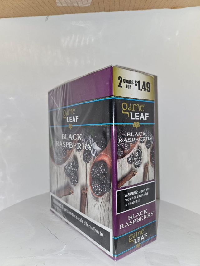 Game Leaf Cigars Black Raspberry