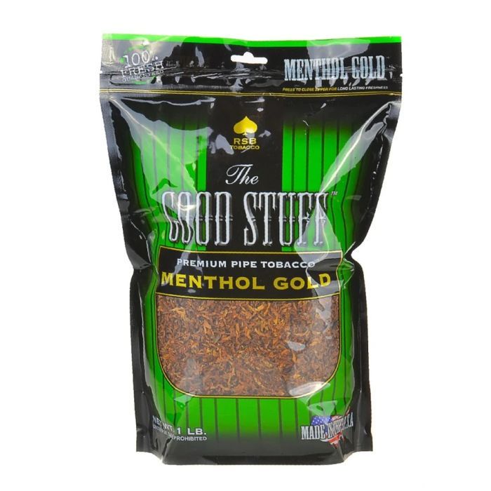 Good Stuff Tobacco Menthol Gold-16 Oz Bag