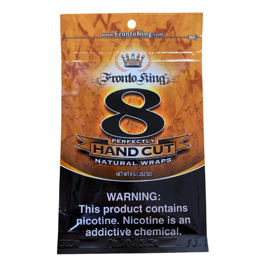 Grabba Frontoking Hand Cut Wraps 8PK 12CT pack