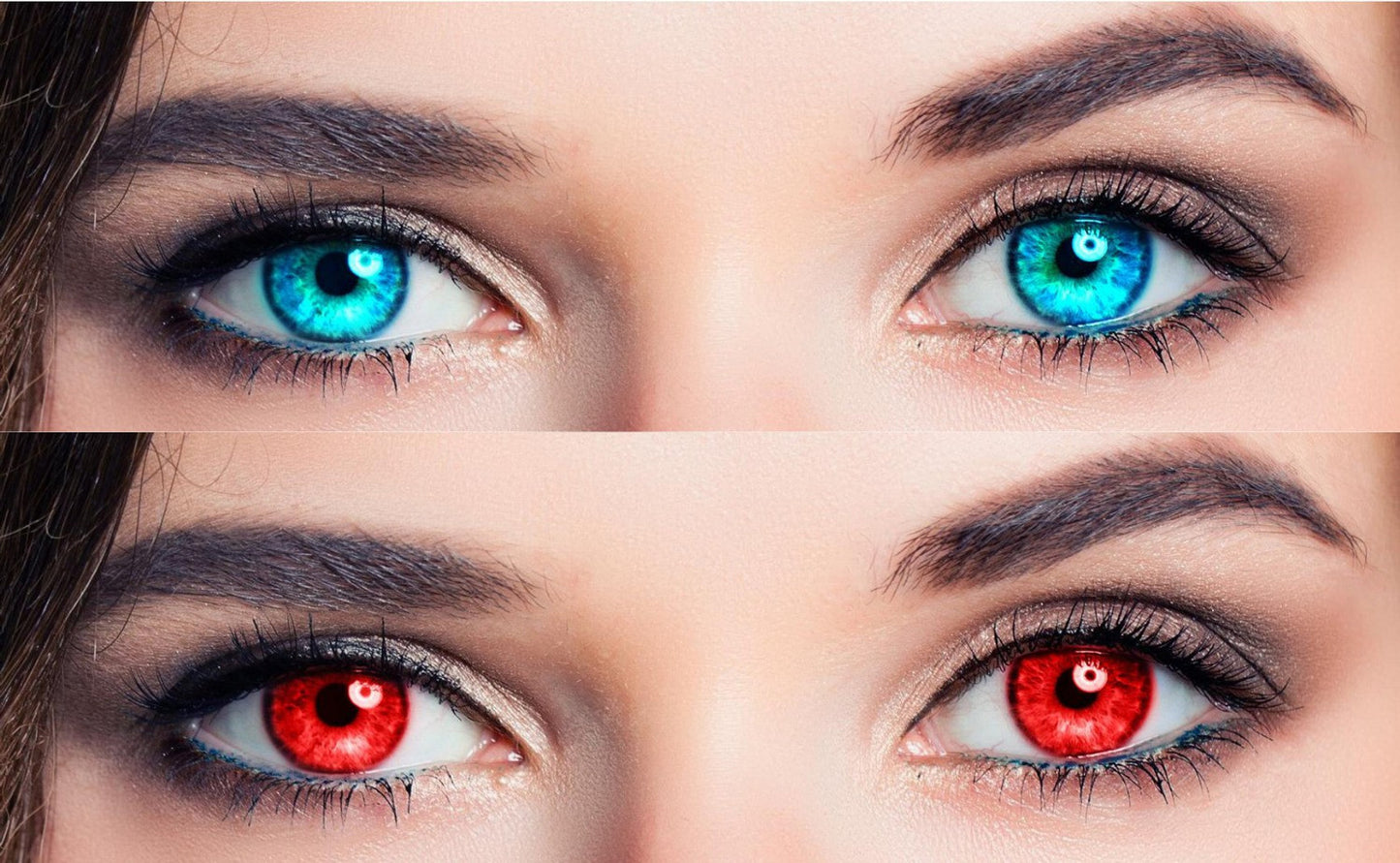 Diamond Eye Monthly Disposable Colored Contact Lenses