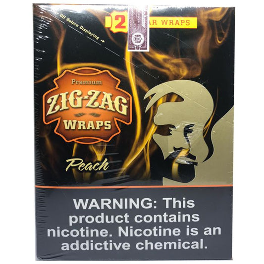 Zig Zag Wraps Peach Frenzy