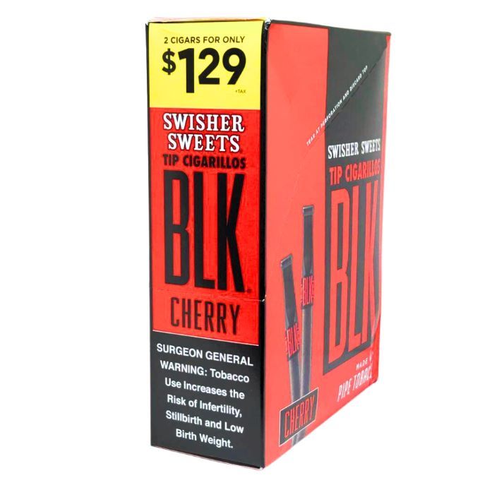 Swisher Sweets BLK Cherry Tip Cigarillos