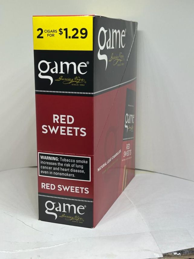 Game Red Sweets Cigarillos