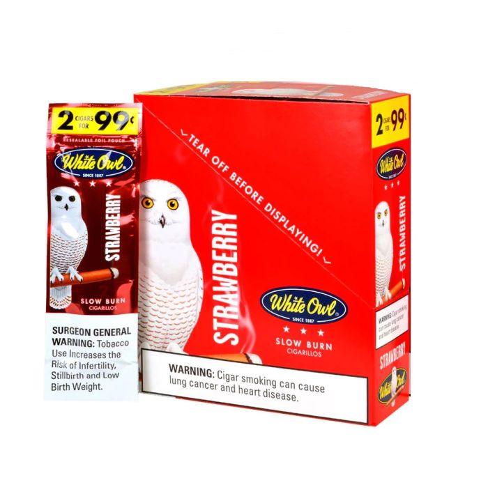 White Owl Cigarillos Strawberry