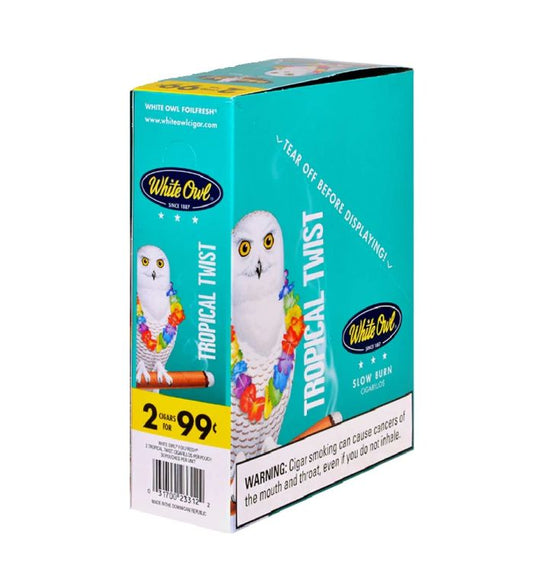 White Owl Cigarillos Tropical Twist 30CT