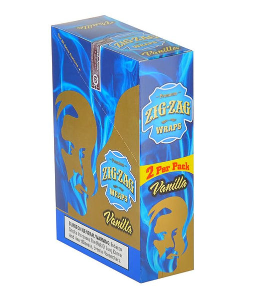 Zig Zag Cigar Wraps Vanilla 50CT