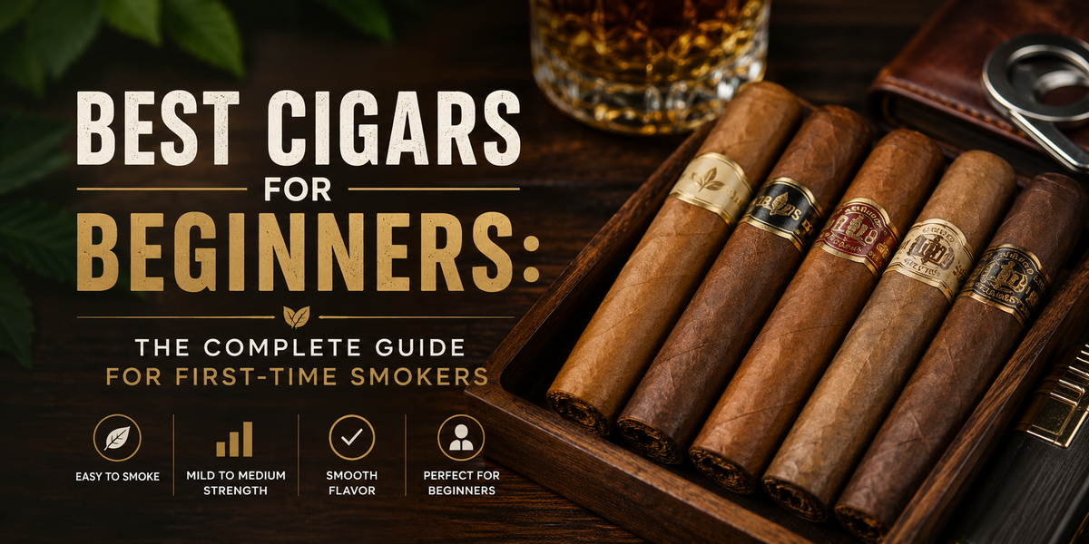 Best Cigars for Beginners: The Complete Guide for First-Time Smokers