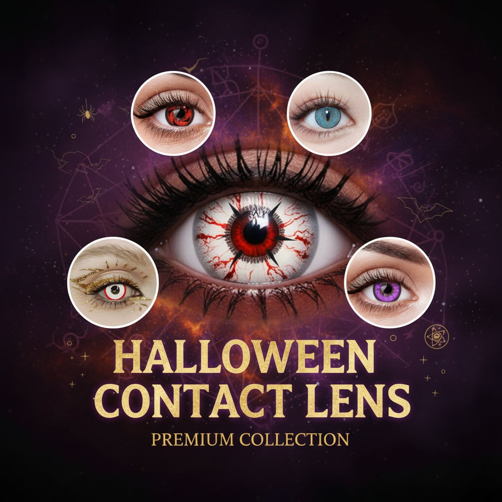 Halloween costumes, masks and costume contact lenses at Vega Smokes