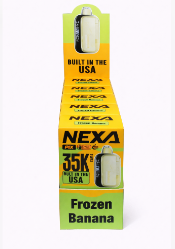 Nexa disposable vapes Frozen banana