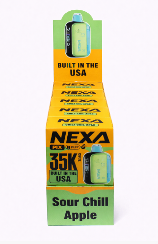 Nexa disposable vapes Sour chill apple