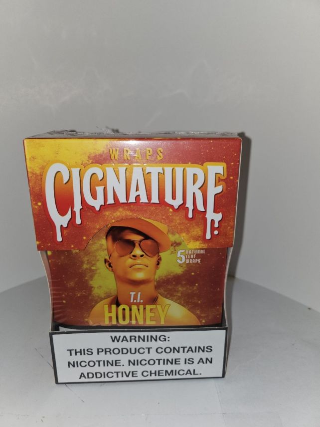 Cignature  Cigar wraps T.I honey
