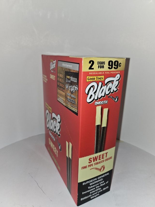 Good Times Black Smooth Cigars Sweet