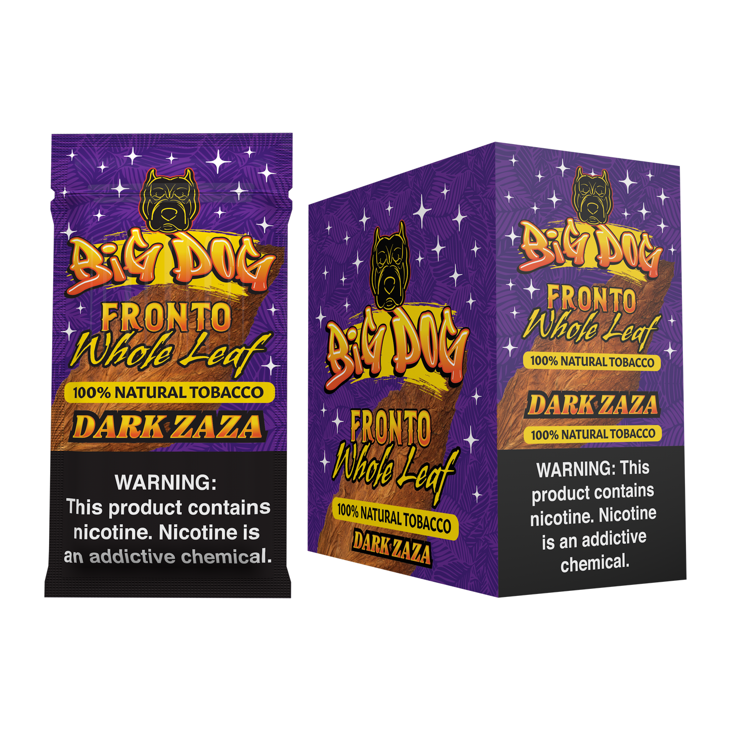 Whole Leaf Fronto Dark Zaza 10-count by Big Dog