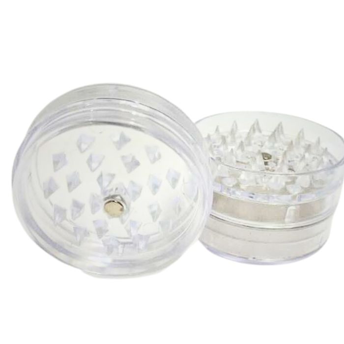 2.25 Inch Transparent 4 Chamber Grinder