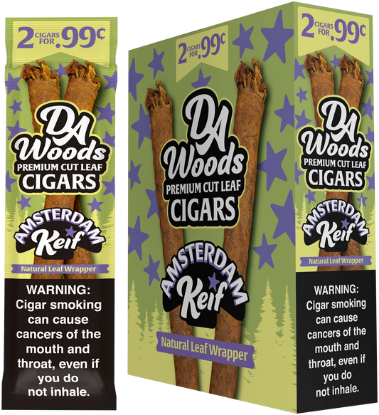 Da Woods Amsterdam Keif Premium Cut Leaf Cigars