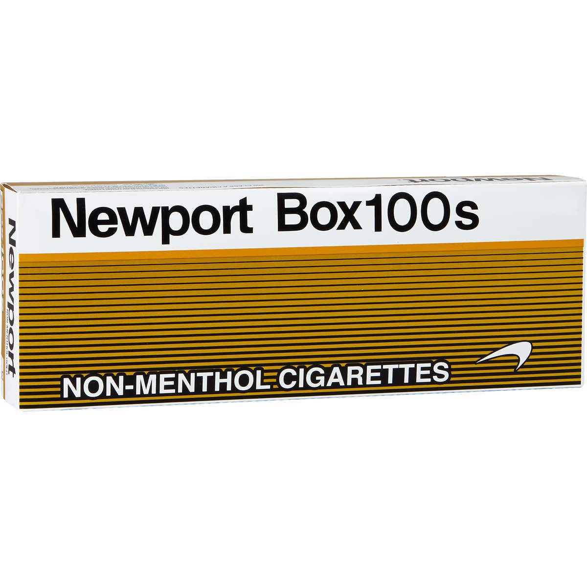 Newport Non Menthol gold cigarettes 100 Box