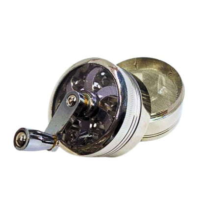2 Inch Metal Herb Grinder with Handle