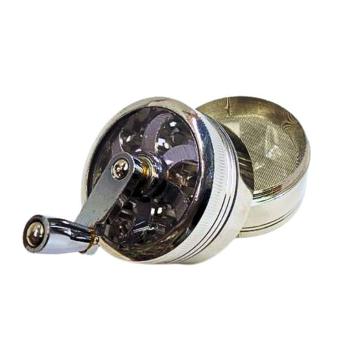 2 Inch Metal Herb Grinder with Handle