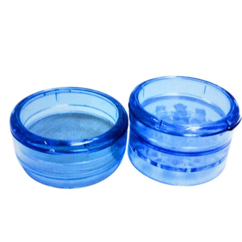 2 Inch Transparent Blue 4 Chamber Grinder