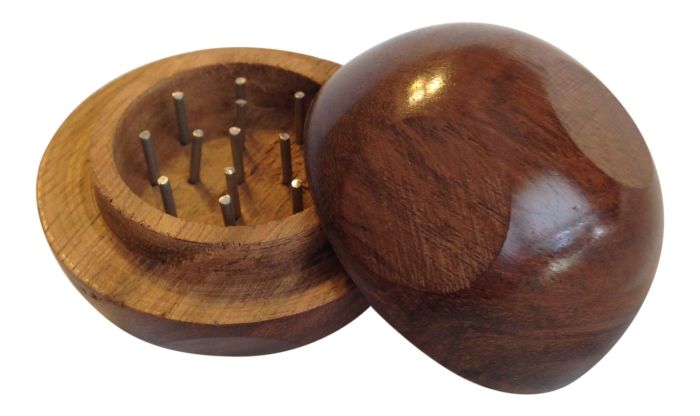 2 Piece Wooden Ball Spice Grinder
