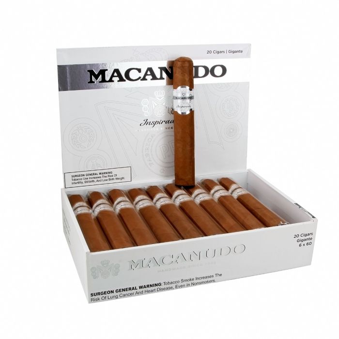 Macanudo Inspirado White Gigante Cigars Box of 20