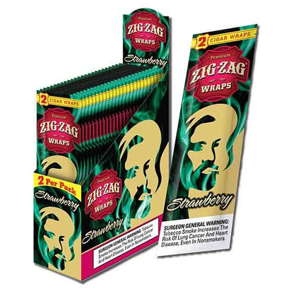 Zig Zag Cigar Wraps Strawberry