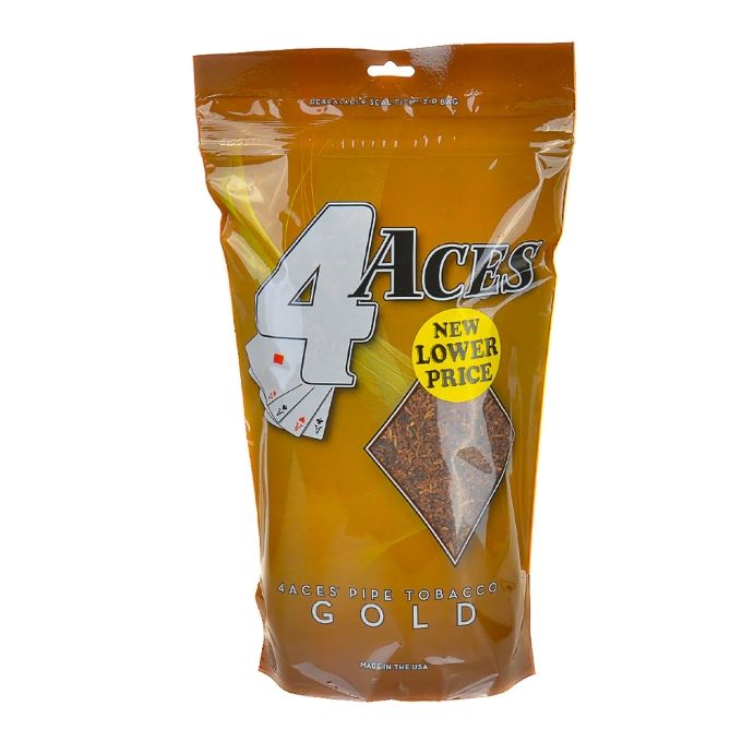 4 Aces Gold Pipe Tobacco 16 oz