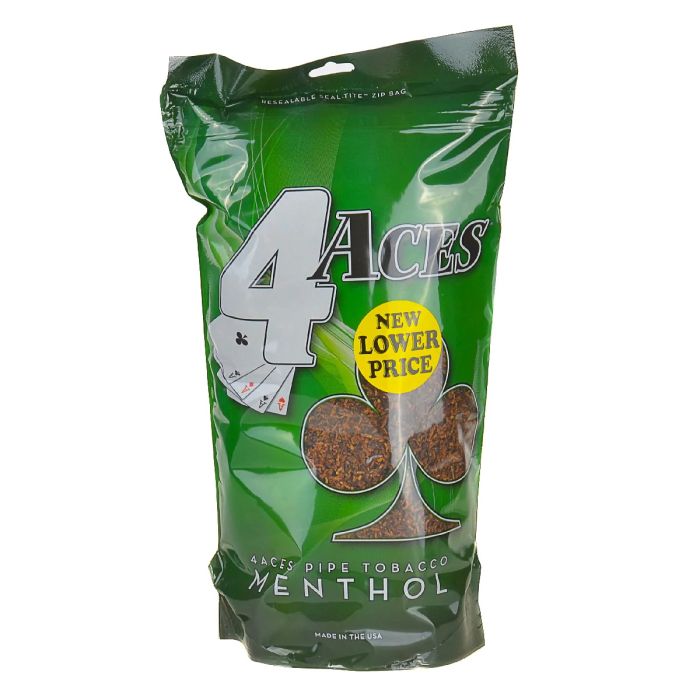 4 Aces Menthol Pipe Tobacco 16 Oz