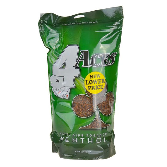 4 Aces Menthol Pipe Tobacco 16 Oz