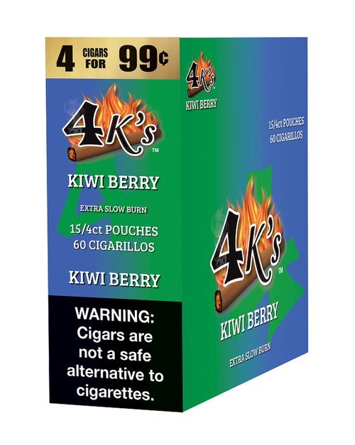 4 Kings Cigarillos Kiwi Berry