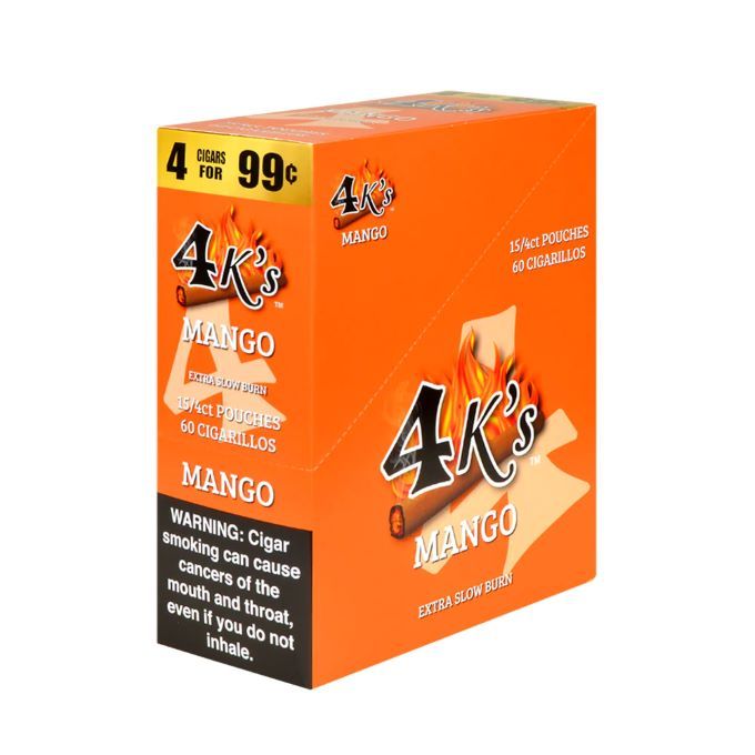 4 Kings Cigarillos Mango