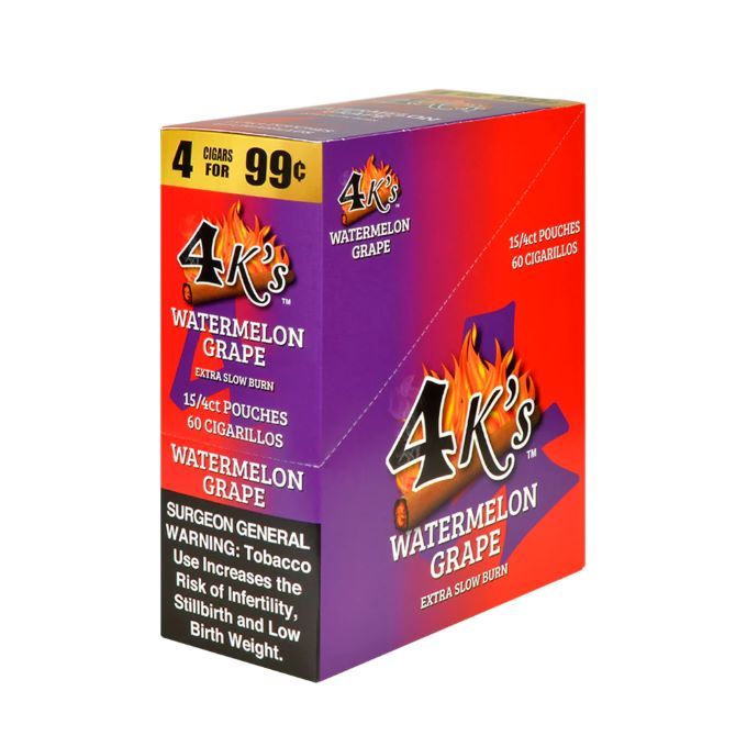 4 Kings Cigarillos Watermelon Grape